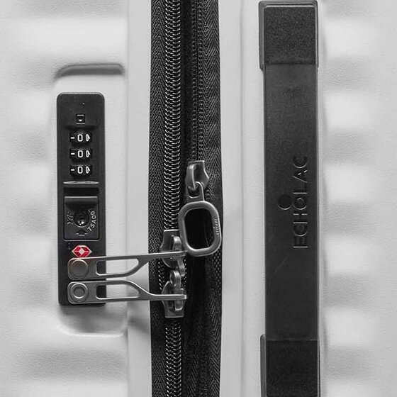 Echolac Oxygen 4 roulettes Trolley 66.5 cm avec soufflet d'extension