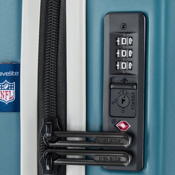 Travelite travelite x NFL 4 roues Valise cabine L 76 cm