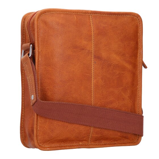 mano Don Pietro sac à bandoulière en cuir 22,5 cm