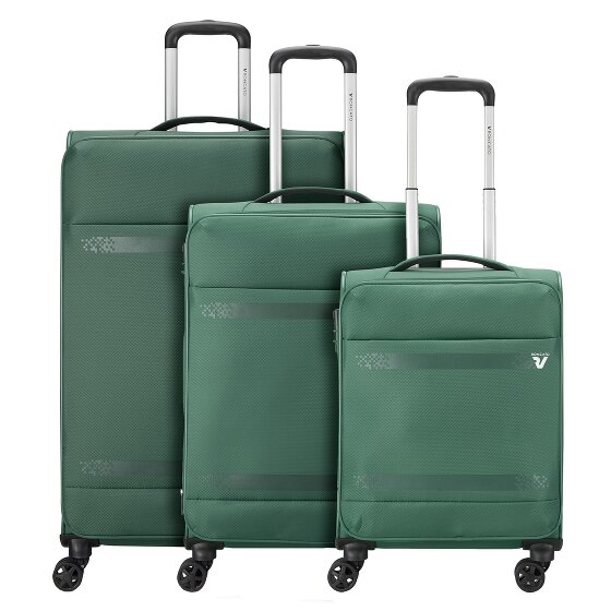 Roncato Jazz 4.0 4 roulettes Set de valises 3 pièces avec soufflet d'extension