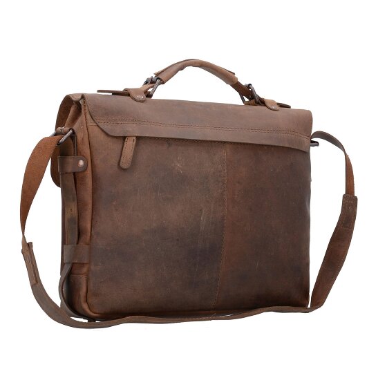 Harold's Serviette en cuir antique 38 cm