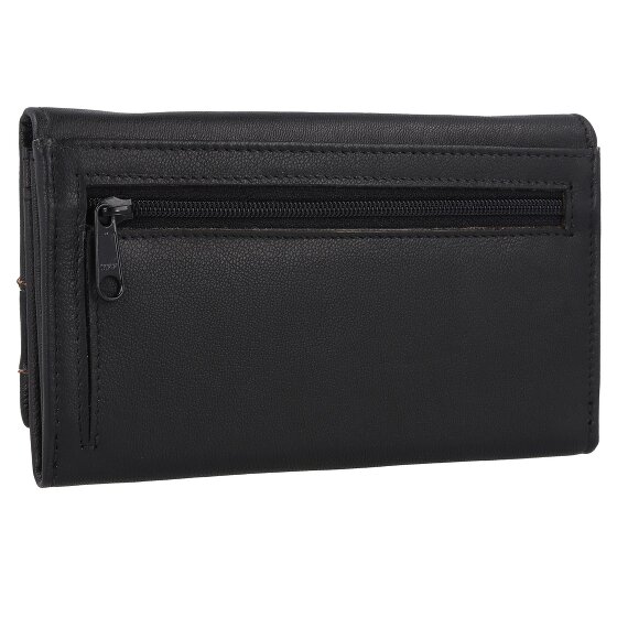 mano Don Leonardo Porte-monnaie RFID cuir 16 cm