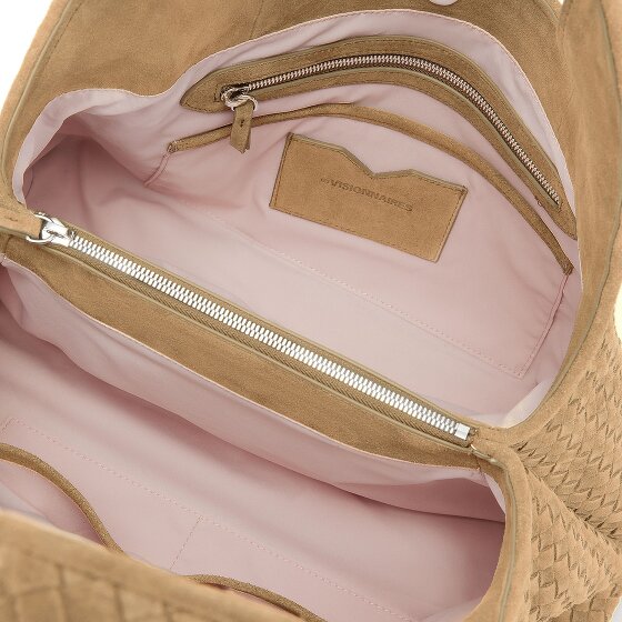 LES VISIONNAIRES Paz Weave Sac à bandoulière Cuir 44 cm