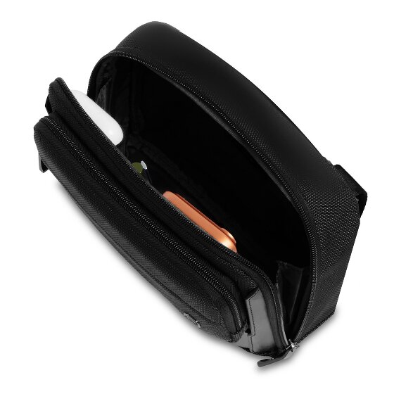 Piquadro Oberon Sac à bandoulière Protection RFID 24 cm