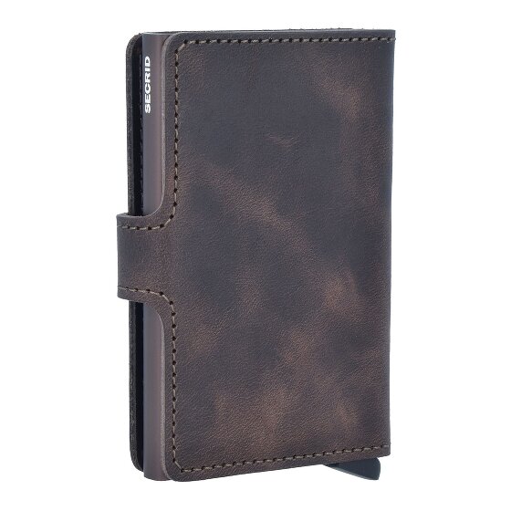 Secrid Miniwallet Étui pour cartes de crédit Protection RFID Cuir véritable 6.5 cm
