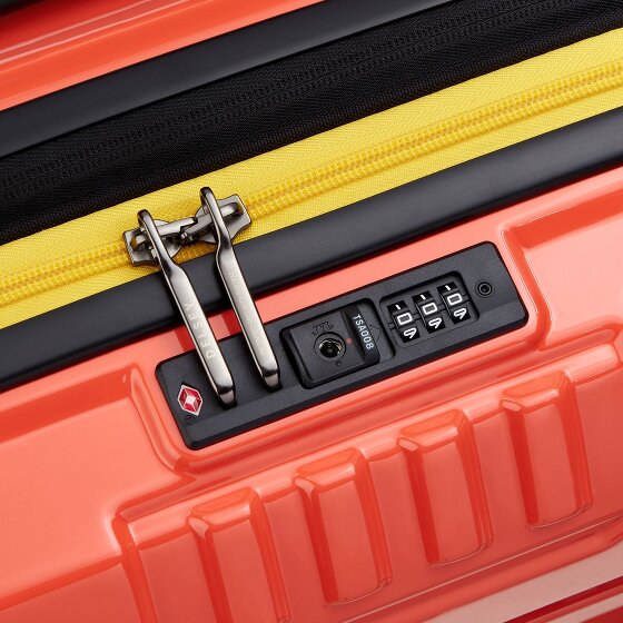 Delsey Paris Rempart 2.0 4 roulettes Trolley de cabine 55 cm avec soufflet d'extension