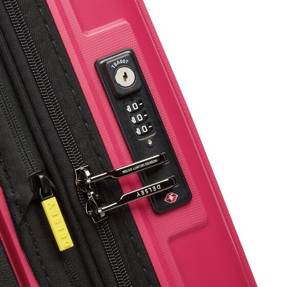 Delsey Paris Lutece Se 4 roulettes Trolley de cabine 55 cm avec soufflet d'extension