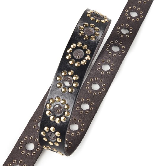 b.belt Ceinture à rivets Cuir véritable