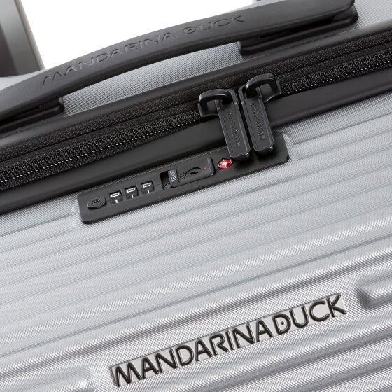 Mandarina Duck Tank Case 4 roulettes Trolley L 75 cm avec soufflet d'extension