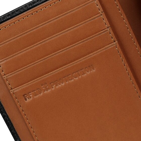 bugatti Roccia Porte-monnaie Protection RFID Cuir véritable 12 cm
