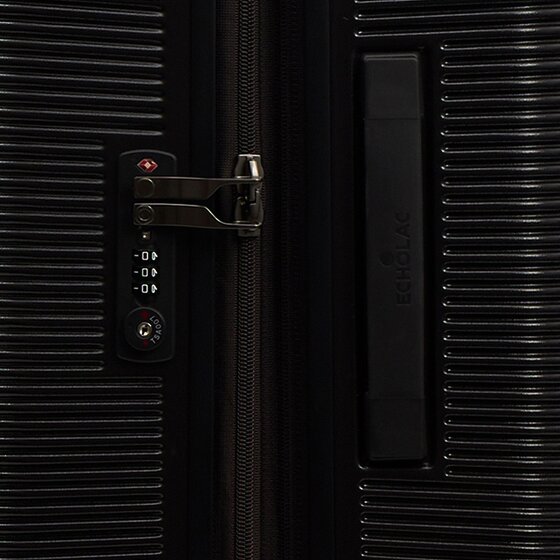 Echolac Ultima 4 roulettes Set de valises 3 pièces avec soufflet d'extension