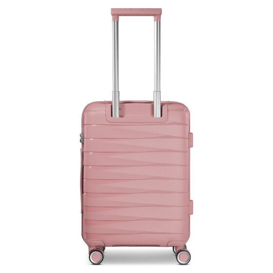 Franky London 4 roulettes Trolley de cabine S 55 cm avec soufflet d'extension