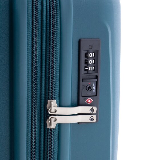 Gladiator 5000 4 roulettes Trolley de cabine 55 cm avec soufflet d'extension