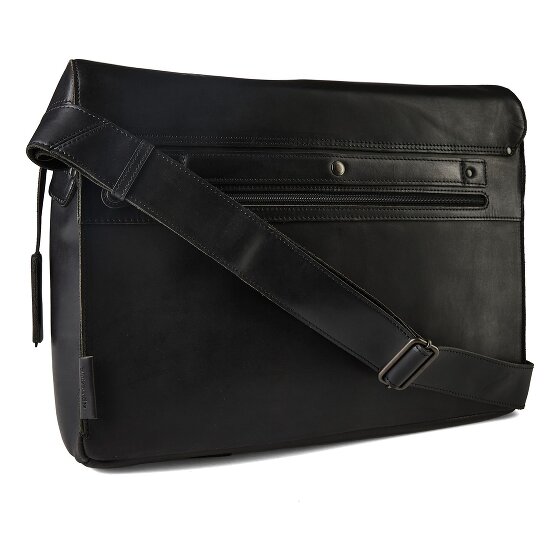 aunts & uncles Heritage Besace Cuir véritable 41.5 cm Compartiment ordinateur