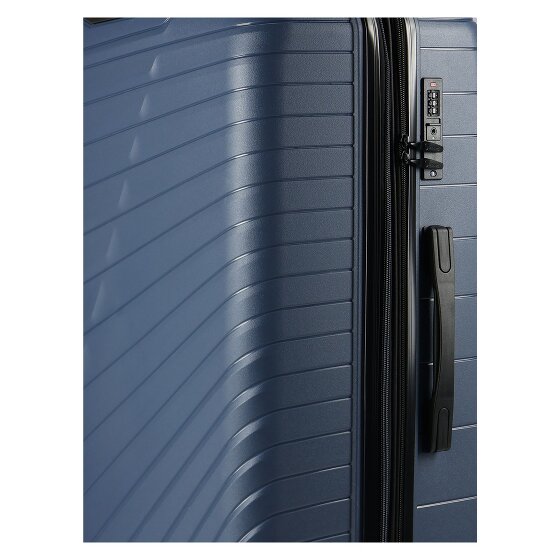 Benzi 5808 4 roulettes Trolley 74 cm avec soufflet d'extension