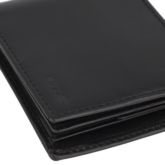 Fossil Derrick Porte-monnaie Protection RFID Cuir véritable 12 cm