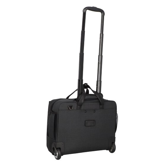 Dermata 2 roulettes Trolley d'affaires 46 cm Compartiment pour ordinateur portable