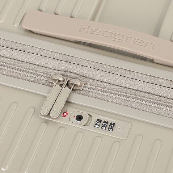 Hedgren Raku 4 roulettes Trolley 65.5 cm avec soufflet d'extension