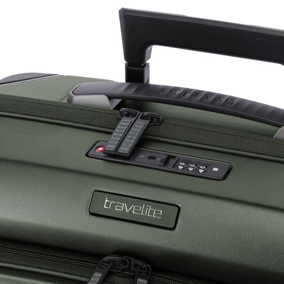 Travelite Millennium 4 roulettes Trolley de cabine 55 cm Compartiment pour ordinateur portable