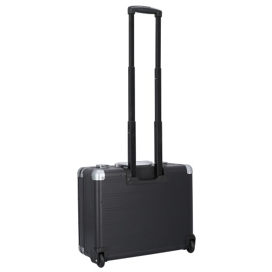 Alumaxx Valise business à 2 roues en Aluminium avec compartiment pour ordinateur portable, 37 cm