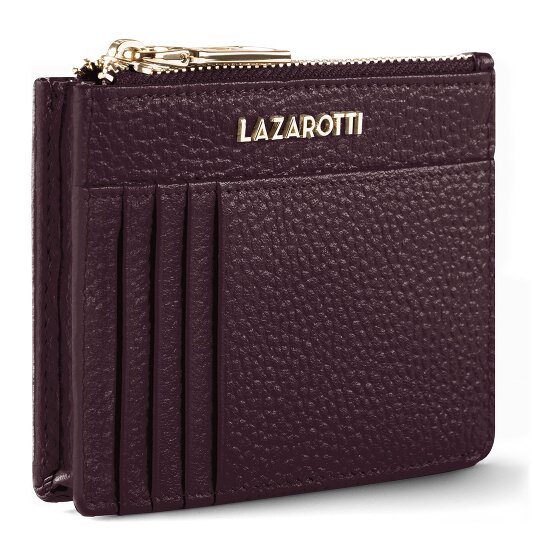Lazarotti Bologna Leather Porte-clés en cuir 11,5 cm avec poche Air Tag