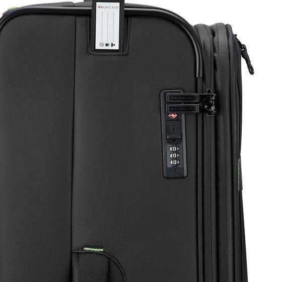 Roncato Norway 4 roues Valise cabine 77 cm avec soufflet d'extension
