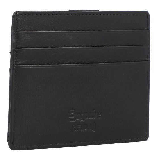 Esquire Porte-cartes de crédit Oslo Nappa RFID en cuir 9,5 cm