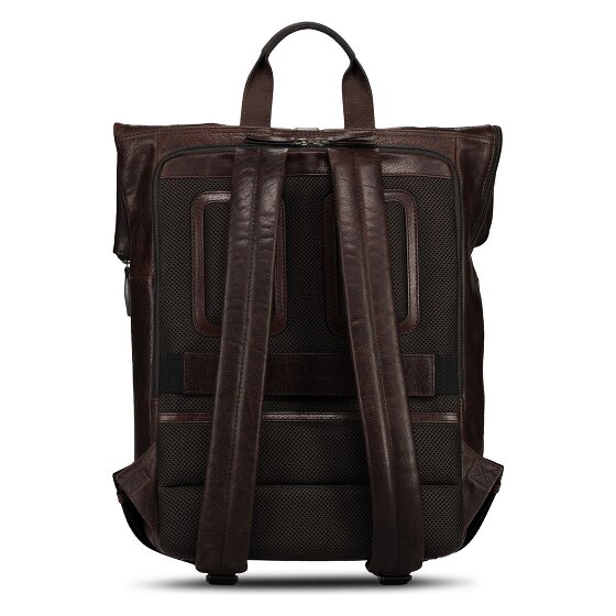 Jost Glasgow Daypack Protection RFID Cuir véritable 42 cm Compartiment ordinateur