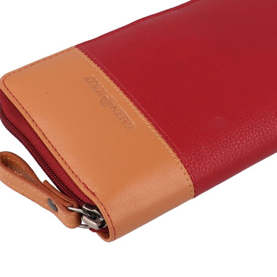 Greenburry Nappa Porte-monnaie Protection RFID Cuir 19.5 cm