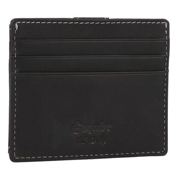 Esquire Porte-cartes de crédit Oslo Dallas RFID en cuir 9,5 cm
