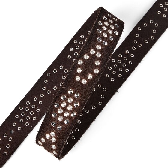 b.belt Ceinture à rivets Cuir véritable