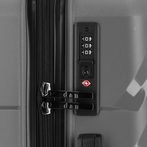 d&n Travel Line 4100 4 roulettes Set de valises 3 pièces