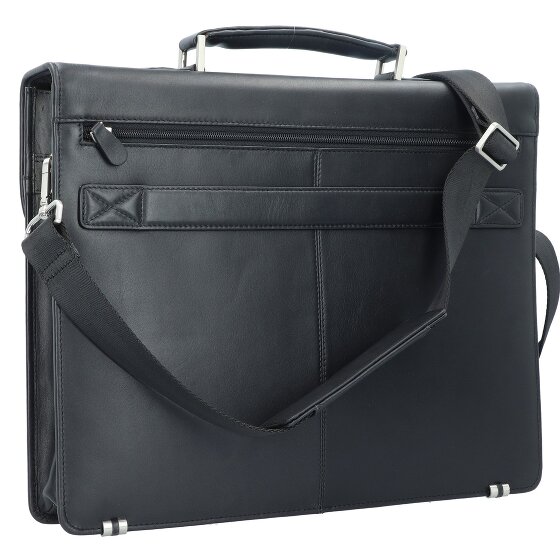 Esquire Porte-documents Oxford en cuir 40 cm pour ordinateur portable
