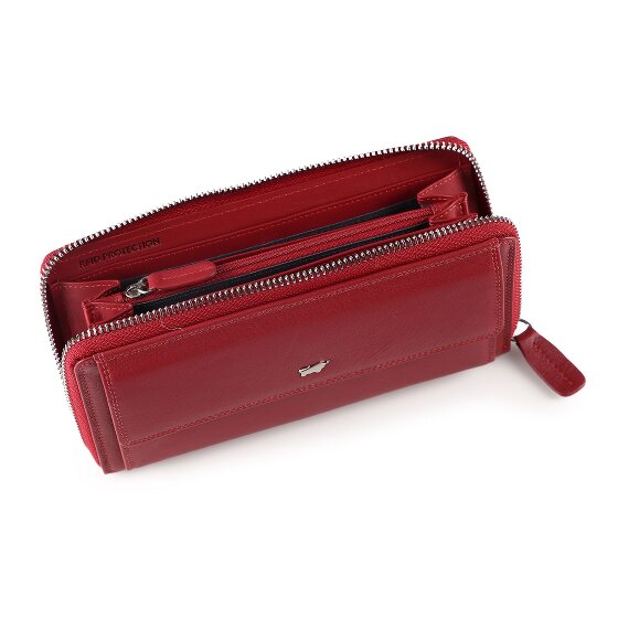Braun Büffel Golf 3.0 Porte-monnaie Protection RFID Cuir 19 cm