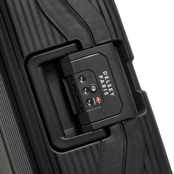 Delsey Paris x United Colors of Benetton Color Block Hardside 4-pouces trolley cabine 55 cm