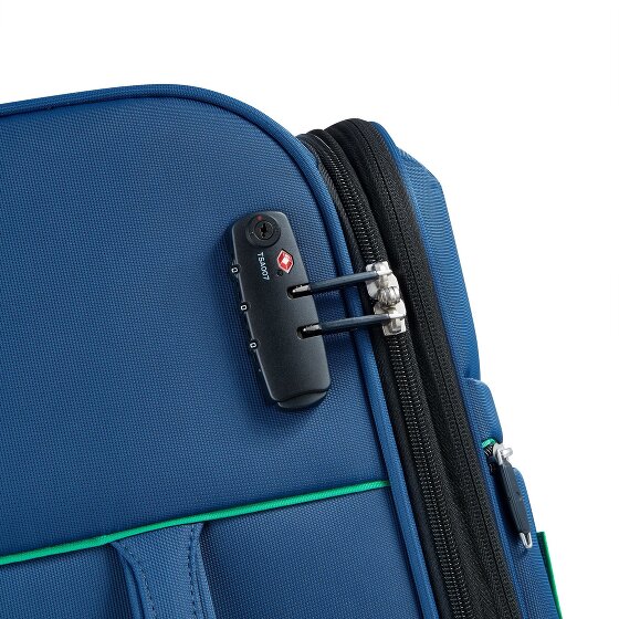 Delsey Paris x United Colors of Benetton Color Bock trolley 4 roues 67 cm avec soufflet extensible