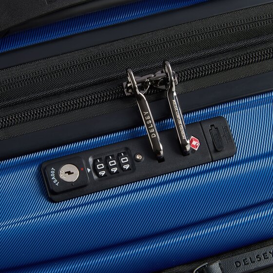 Delsey Paris Shadow 5.0 trolley cabine 4 roulettes 55 cm compartiment ordinateur portable avec soufflet d'extension