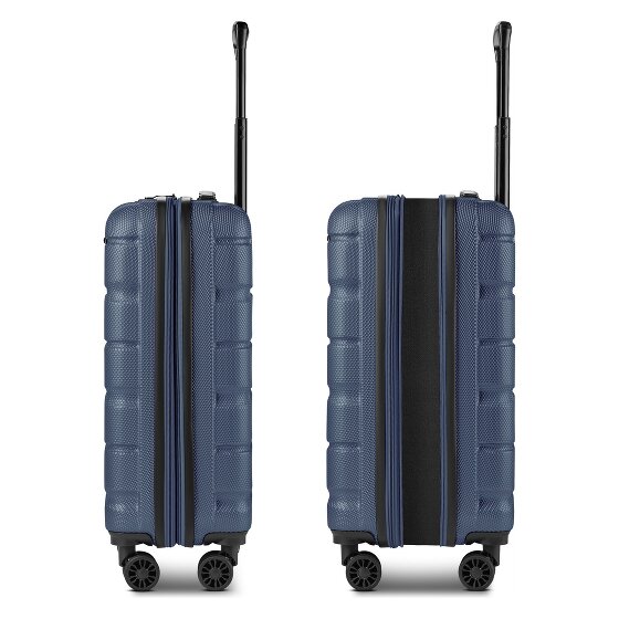 Franky Munich 4.0 4 roues Valise cabine S 53 cm avec soufflet d'extension