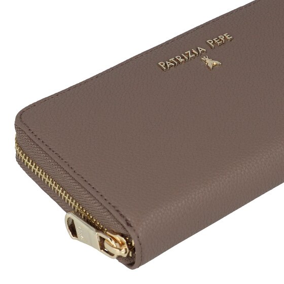 Patrizia Pepe Essentials Porte-monnaie en cuir 19 cm