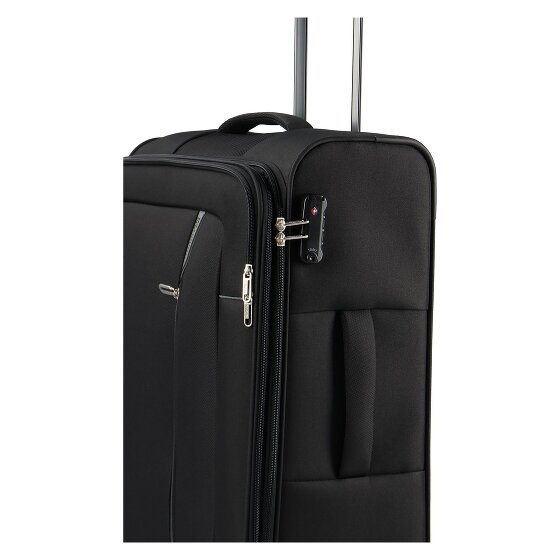 American Tourister Nitestream 4 roues Set de valises 3 pièces avec soufflet d'extension