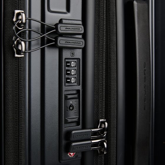 Piquadro PQ-Light 4 roues Valise cabine 78 cm avec soufflet d'extension