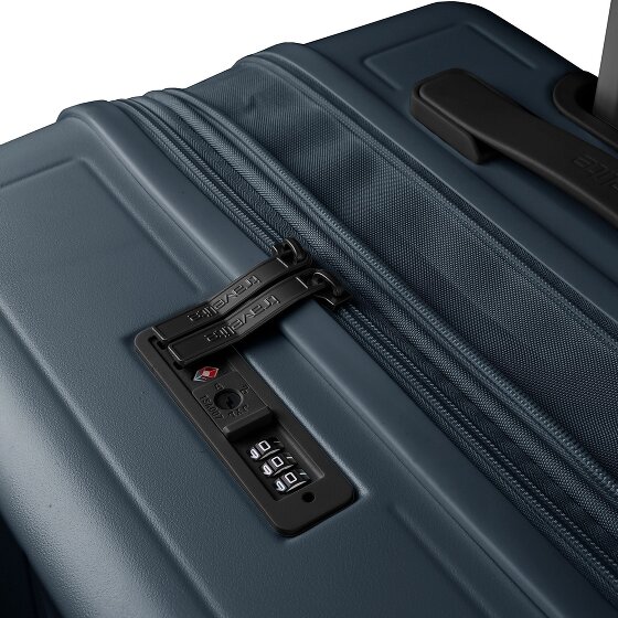 Travelite Panello 4 roulettes Trolley M 65 cm avec soufflet d'extension