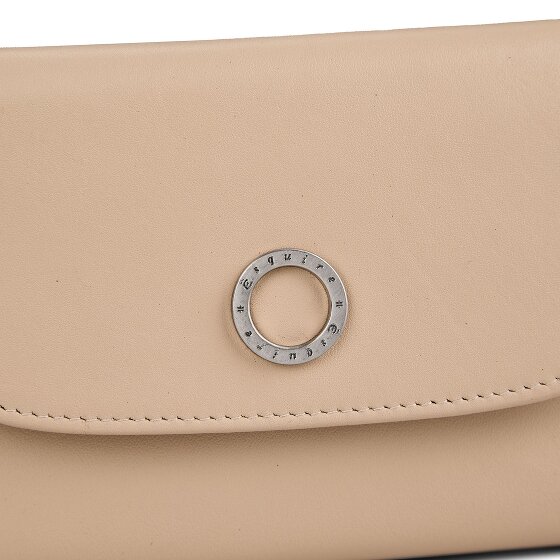 Esquire Athena Porte-monnaie Protection RFID Cuir véritable 14 cm