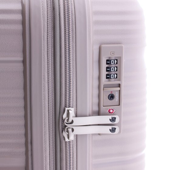 Gladiator 0800 4 roulettes Trolley 55 cm avec soufflet d'extension