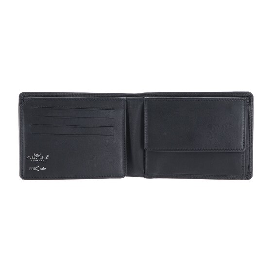 Golden Head Polo Porte-monnaie Protection RFID Cuir véritable 12.5 cm