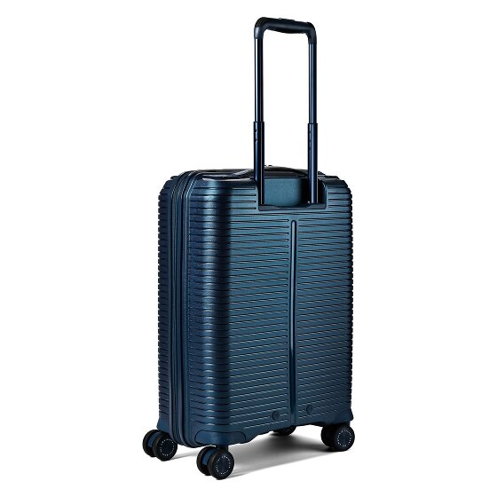 Polestream Paris 4 roulettes Trolley de cabine 55 cm avec soufflet d'extension