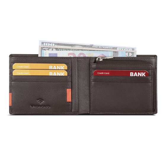 Roncato Monaco Porte-monnaie Cuir 9 cm