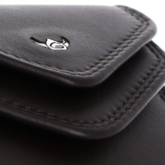 Golden Head Polo Porte-monnaie Cuir véritable 8 cm