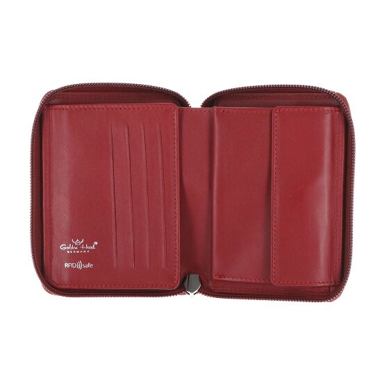 Golden Head Polo Porte-monnaie Protection RFID Cuir véritable 12.5 cm