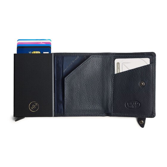 The Chesterfield Brand Junia Porte-monnaie Protection RFID Cuir véritable 10 cm